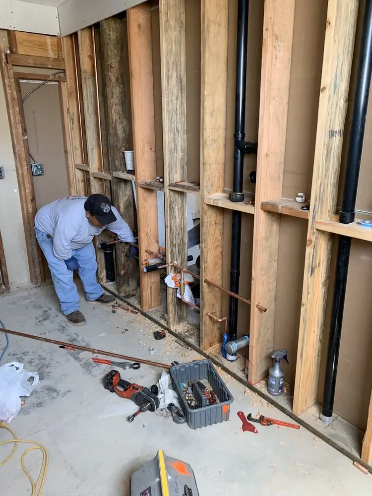 Commercial rough-in plumbing for Gas Line Repair in Crestwicke